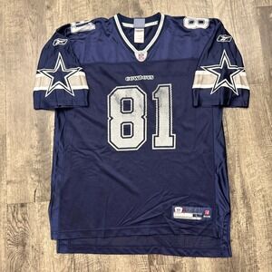 Vintage Dallas Cowboys Jersey NFL Reebok #81 Terrell Owens Football Sz L